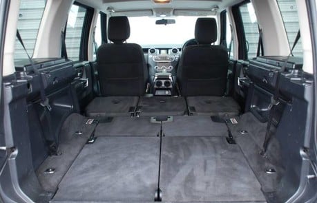 Land Rover Discovery rear seat conversion - seats fold fully flat!