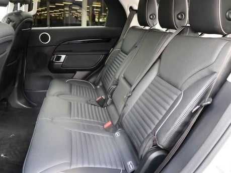 HSE Electric folding rear seating for used Discovery 5 Commercial: Genuine Land Rover leather seats with ISOFIX, fitted