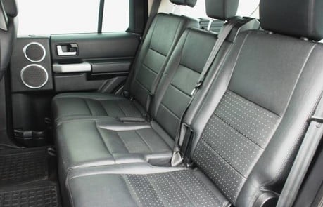 Rear seat conversions for used Land Rover Commercial Discovery 4 using genuine Land Rover leather rear seats (from the 2009-2015 model) - £1,950 + vat