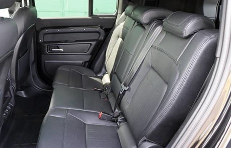 HSE Trim seat conversion for Land rover 2021 all-new Defender 110 Commercial: Genuine Land Rover seats, with ISOFIX