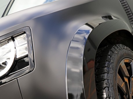 Our PPF Matte Land Rover Defender 110 boasts exquisite style and durability  6
