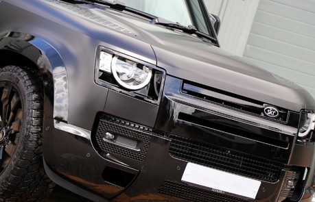 Our PPF Matte Land Rover Defender 110 boasts exquisite style and durability 