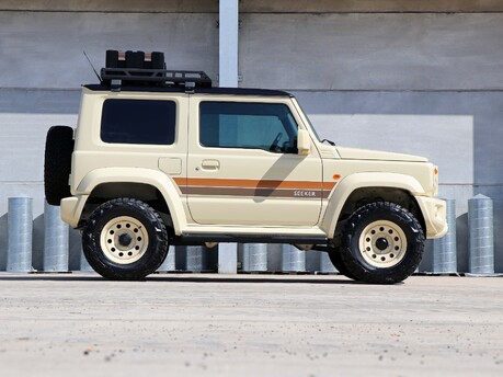 Fully bespoke exterior styling and seating packages for the iconic Suzuki Jimny (2019+) from SEEKER 5