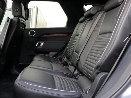 New from SEEKER UK, genuine Land Rover rear seat conversion for the Discovery 5, HSE trim with cream piping