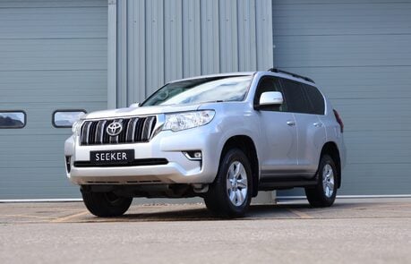 Toyota Land Cruiser Commercial with heated leather seats styled by Seeker Uk