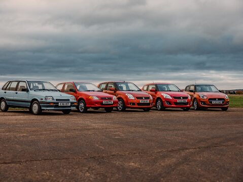 Swift eras – Suzuki GB celebrates 40 years of the Swift