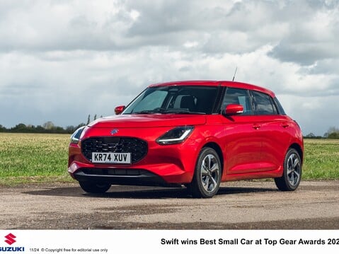 Suzuki Swift Hybrid Wins Top Gear’s 2024 Small Car of the Year Award!