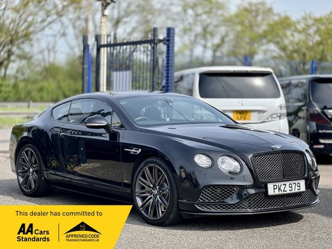 Bentley Continental 6.0 W12 GT Speed Auto 4WD Euro 6 2dr 1