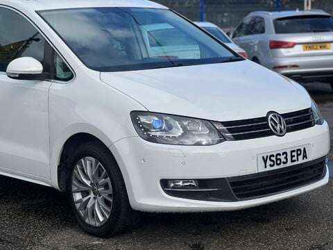 Volkswagen Sharan Highline Satnav Leathers 23