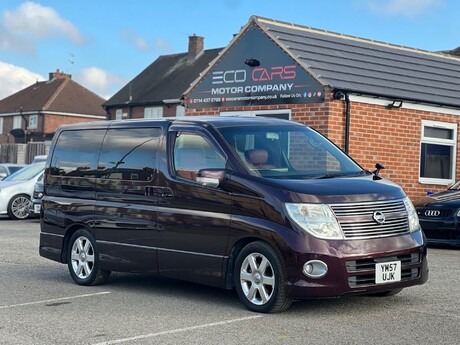 Nissan Elgrand 4WD+Red Leather+Highway Star+Wax Oil