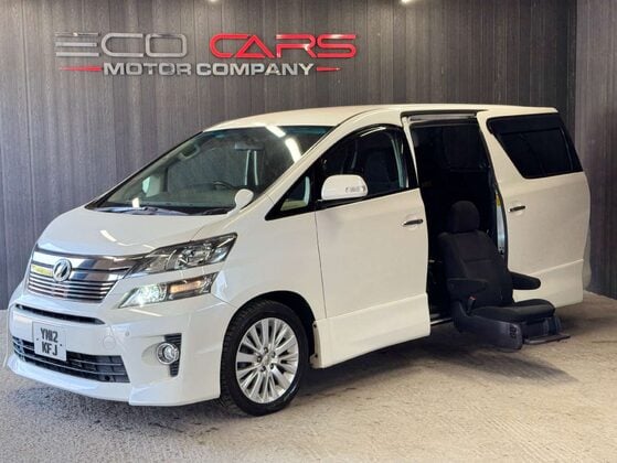 Toyota Vellfire ELECTRIC DISABILITY SEAT+GRADE 4B