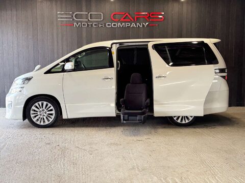 Toyota Vellfire ELECTRIC DISABILITY SEAT+GRADE 4B 4