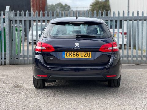 Peugeot 308 1.6 308 Active SW Blue HDi S/S Auto 5dr 9