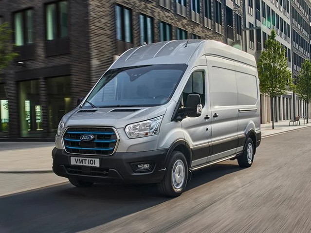 New All-Electric Ford E-Transit