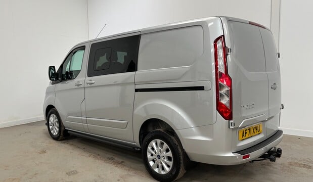 Ford Transit Custom 300L1 2.0 Eco Blue 130ps H1 Roof D/Cab Limited Van Auto