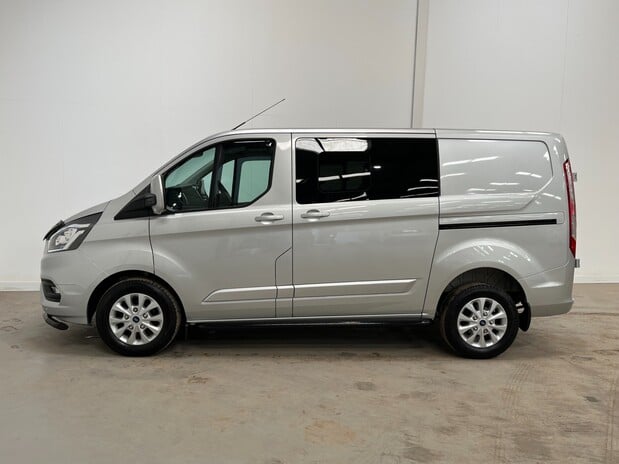 Ford Transit Custom 300L1 2.0 Eco Blue 130ps H1 Roof D/Cab Limited Van Auto 6