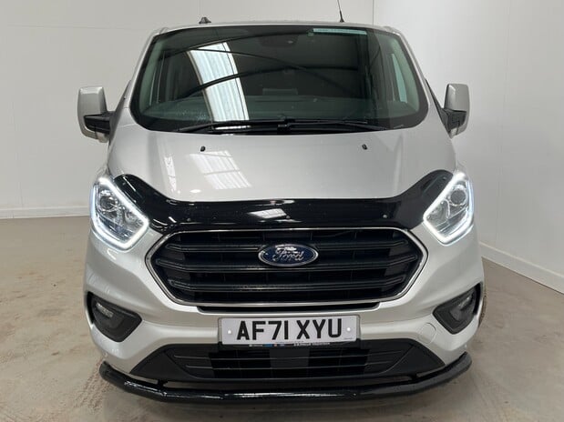 Ford Transit Custom 300L1 2.0 Eco Blue 130ps H1 Roof D/Cab Limited Van Auto 7