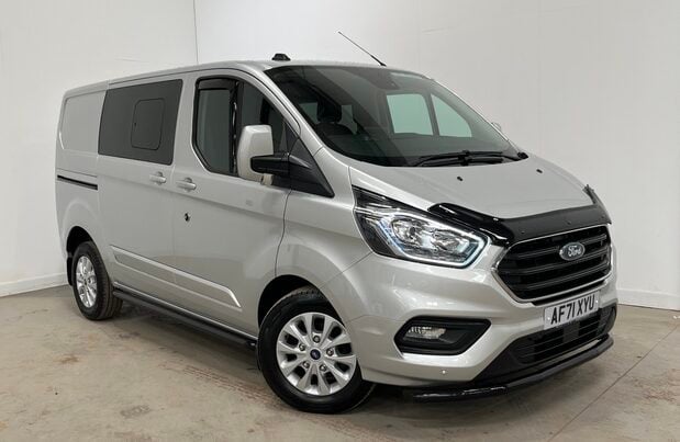 Ford Transit Custom 300L1 2.0 Eco Blue 130ps H1 Roof D/Cab Limited Van Auto 