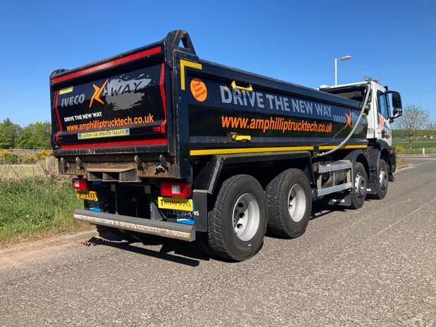 Iveco X-Way AD360X42Z 8x4 Tipper c/w Sheeting System 2