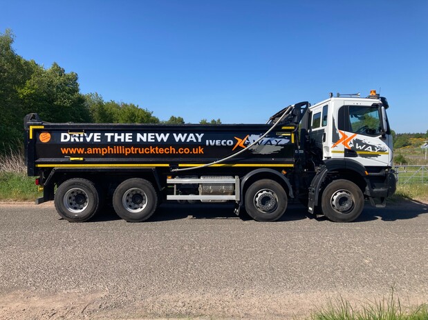 Iveco X-Way AD360X42Z 8x4 Tipper c/w Sheeting System 3