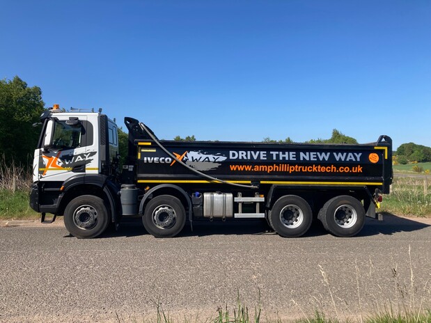 Iveco X-Way AD360X42Z 8x4 Tipper c/w Sheeting System 11
