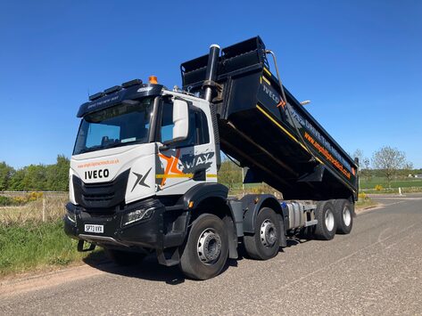 Iveco X-Way AD360X42Z 8x4 Tipper c/w Sheeting System