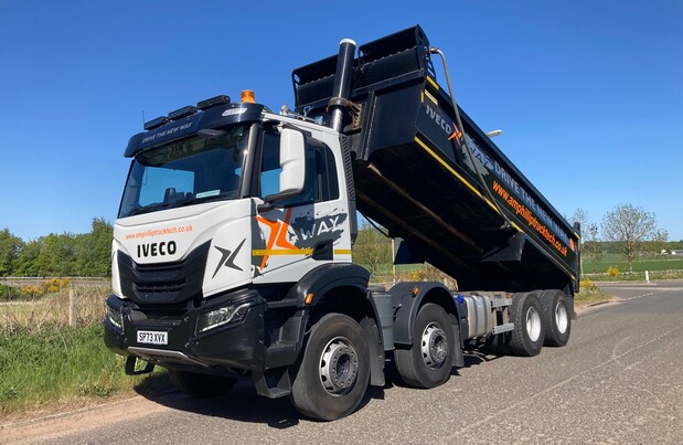 Iveco X-Way AD360X42Z 8x4 Tipper c/w Sheeting System
