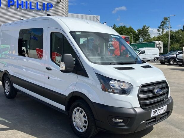 Ford Transit Transit 350 L3 Diesel 2.0 Eco Blue 130ps H2 Trend Double Cab Van 1