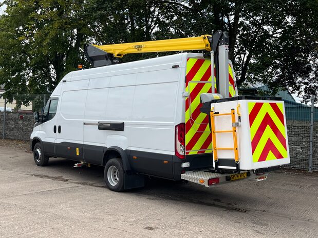 Iveco Daily 70C18 High-Roof Business Van / Versalift VTM 170F Access Platform *NEW* 8