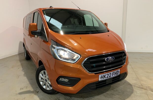 Ford Transit Custom Transit Custom 2.0 EcoBlue 130ps Low Roof D/Cab Limited Van