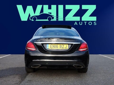 Mercedes-Benz C Class 2.0 C200 AMG Line (Premium Plus) 7G-Tronic+ Euro 6 (s/s) 4dr 6