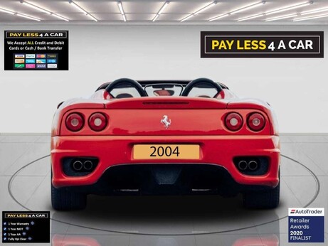 Ferrari 360 3.6 Spider 2dr 5