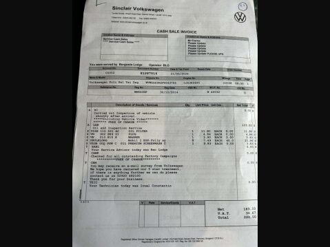 Volkswagen Polo 1.2 Polo SEL TSi Semi-Auto 5dr 89