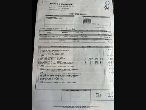 Volkswagen Polo 1.2 Polo SEL TSi Semi-Auto 5dr 89