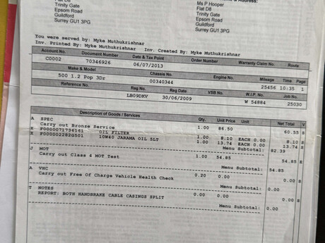 Fiat 500 1.2 500 Pop 3dr 88