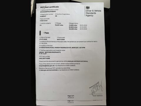 Ford Kuga 1.5 Kuga Titanium 5dr 83