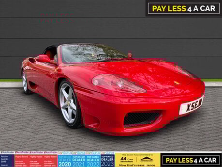 Ferrari 360 3.6 Spider 2dr Petrol Manual (440 g/km, 400 bhp)