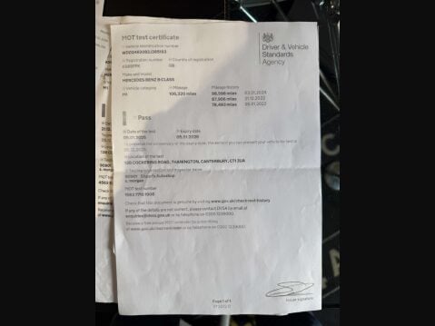 Mercedes-Benz B Class 2.1 B 200 AMG Line Premium D Auto 5dr 109