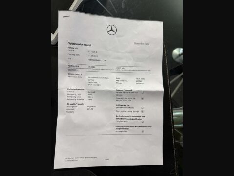 Mercedes-Benz CLA Class 2.0 CLA 220 AMG Line Premium+ Night Edition D A 4dr 90