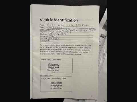 Toyota GT86 2.0 GT86 D-4S Auto 2dr 99