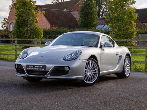 Porsche Cayman 987.2 Manual in Arctic Silver For Sale