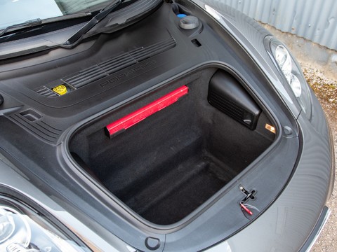 Porsche Cayman boot capacity