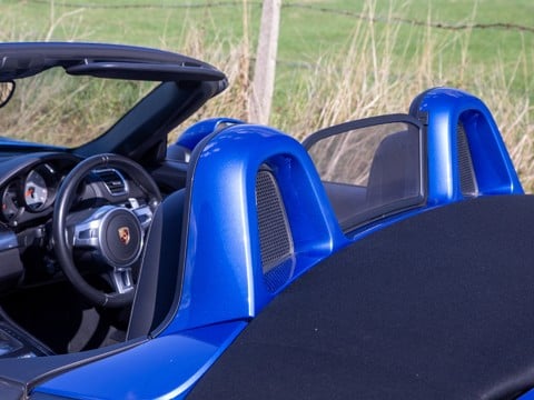 Porsche Boxster Rollover Hoops Painted in Exterior Colour