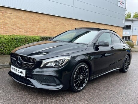 Mercedes-Benz CLA Class 1.6 CLA200 AMG Line Night Edition (Plus) Coupe Euro 6 (s/s) 4dr 4