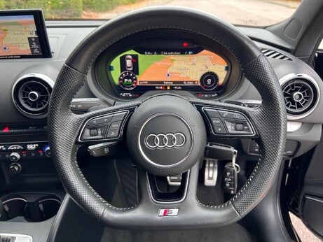 Audi S3 2.0 TFSI Black Edition Sportback S Tronic quattro Euro 6 (s/s) 5dr 14