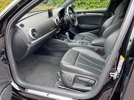 Audi S3 2.0 TFSI Black Edition Sportback S Tronic quattro Euro 6 (s/s) 5dr 85
