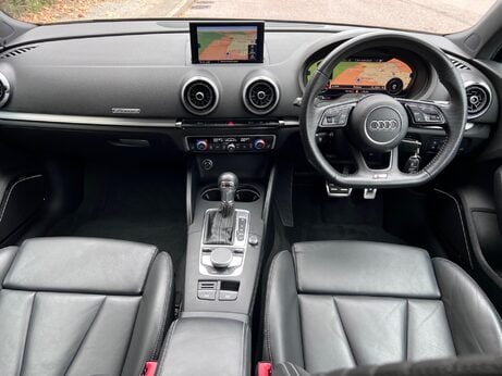 Audi S3 2.0 TFSI Black Edition Sportback S Tronic quattro Euro 6 (s/s) 5dr 62