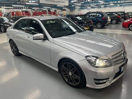 Mercedes-Benz C Class 2.1 C220 CDI BlueEfficiency AMG Sport Plus G-Tronic+ Euro 5 (s/s) 4dr 8