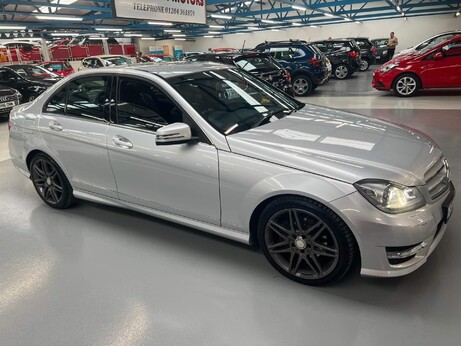 Mercedes-Benz C Class 2.1 C220 CDI BlueEfficiency AMG Sport Plus G-Tronic+ Euro 5 (s/s) 4dr 5