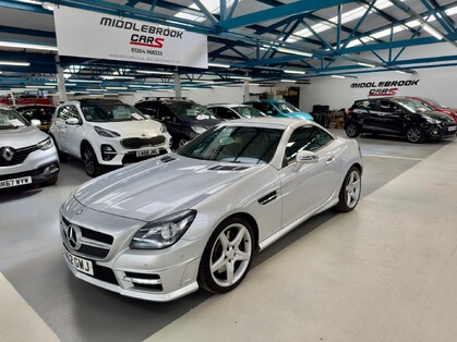 Mercedes-Benz SLK 1.8 SLK250 BlueEfficiency AMG Sport G-Tronic+ Euro 5 (s/s) 2dr